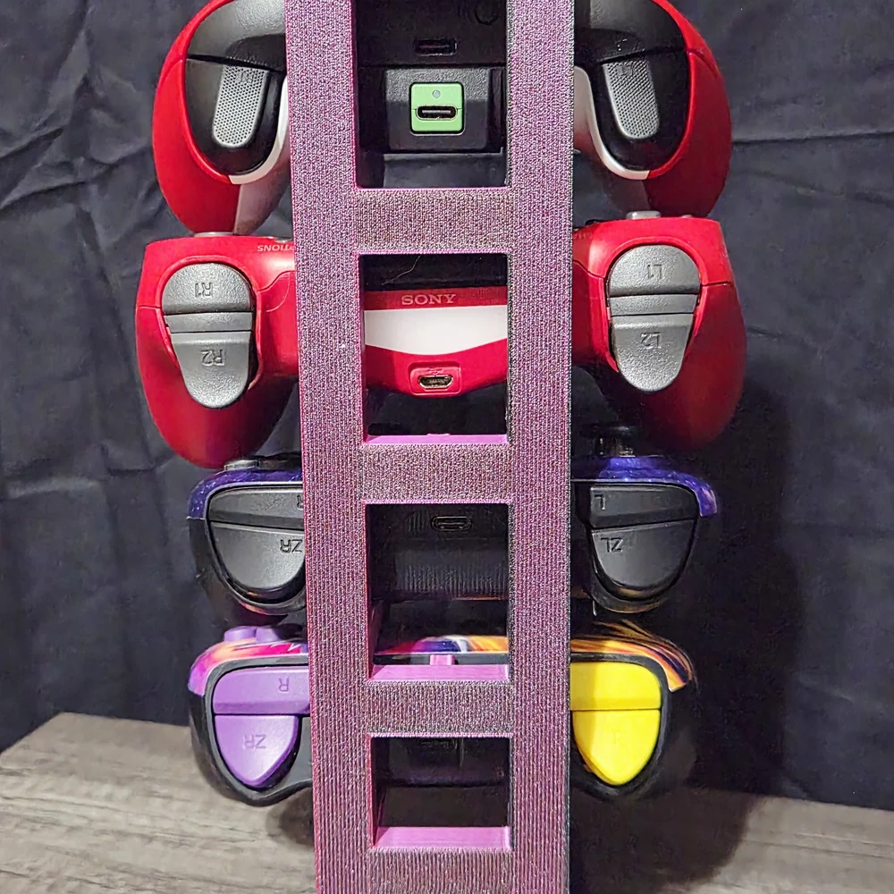 Vibrant Red Wireless Gaming Controller